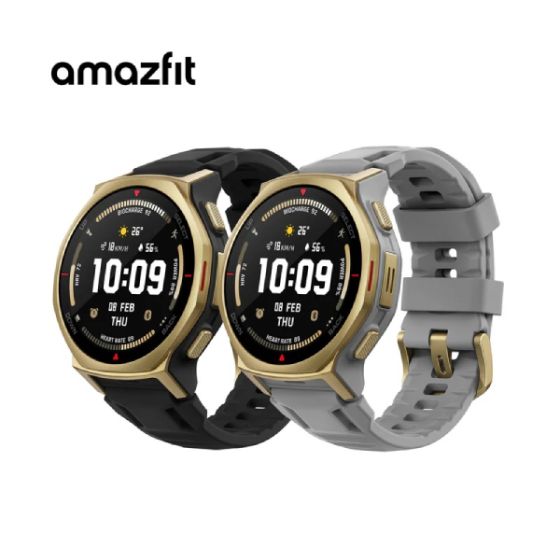 Amazfit - T-Rex 3 Pro 軍規運動智能手錶 44mm [灰金色/黑金色] AM_TREX_PRO44_MO