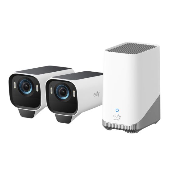 Eufy - Security S3 Pro Dual Spotlight Dual Motion Detection 4K Wireless Security Camera ANKER_T88923W1
