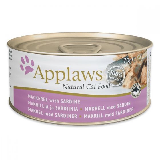 Applaws - 貓罐頭 - 鯖魚&沙丁魚 (70g) Mackerel with Sardine (1件 / 6件) APP-1015-A