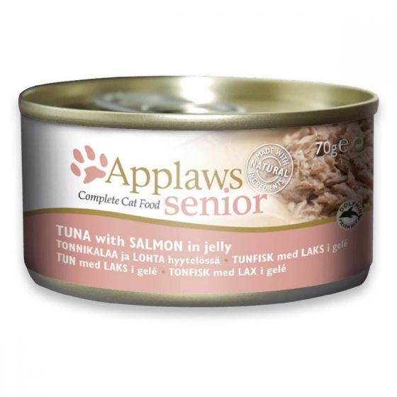 Applaws - 老貓系列 – 吞拿魚&三文魚 (70g) Tuna with Salmon in Jelly (1件 / 6件) APP-1030-A