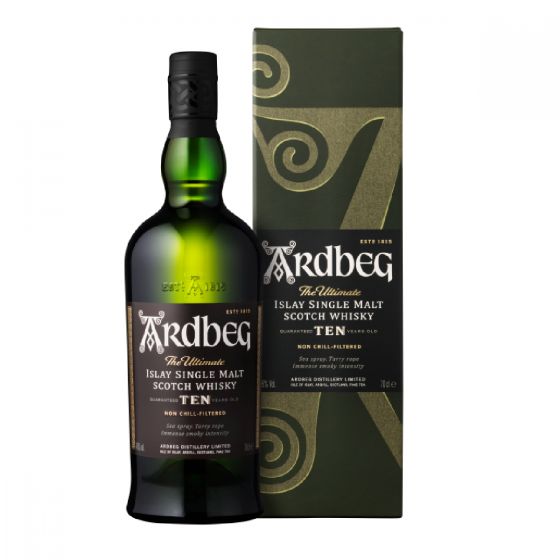 Ardbeg - 10 Years Old Single Malt Whisky (連禮盒) 70cl ARDBEG_10