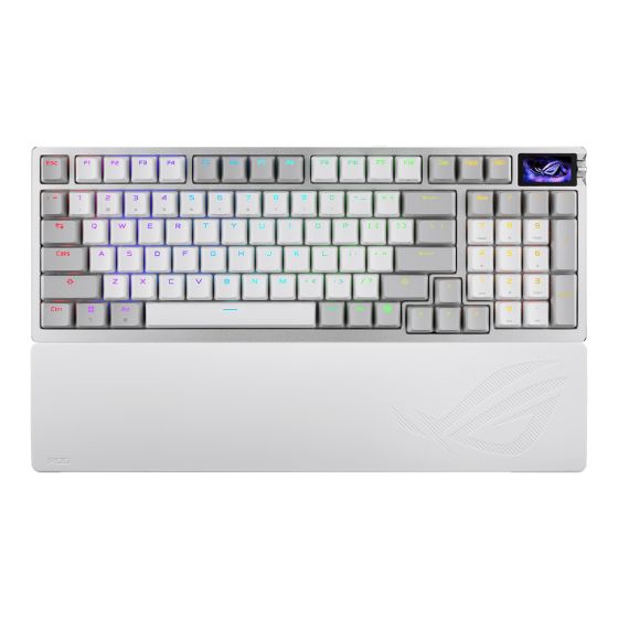 ASUS - ROG AZOTH 96 HE Lite 8KHz 磁軸無線遊戲鍵盤 (ROG HFX V2磁軸)(多種款式) ASUS-ROGAZO96HE-MO