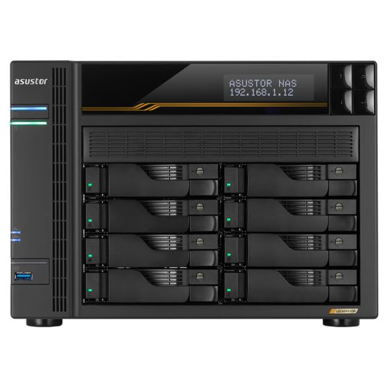 ASUSTOR - Lockerstor 8 Gen3 AS6808T 網路儲存裝置 AU-NAS-AS6808T