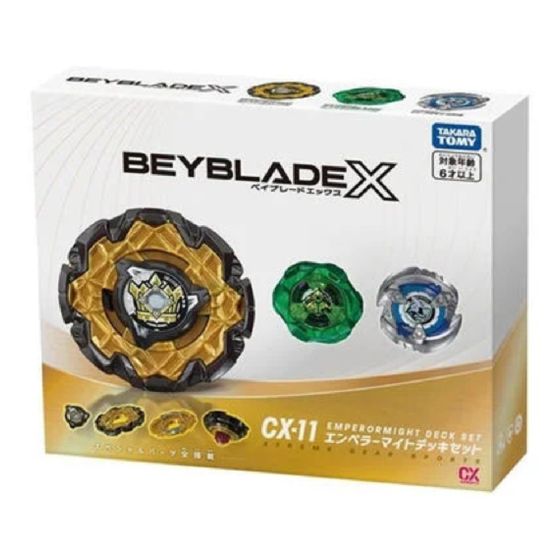 (預購) Beyblade爆旋陀螺 X CX-11 三陀螺甲板套裝 (預計2026年7月發貨) BBX-CX-11