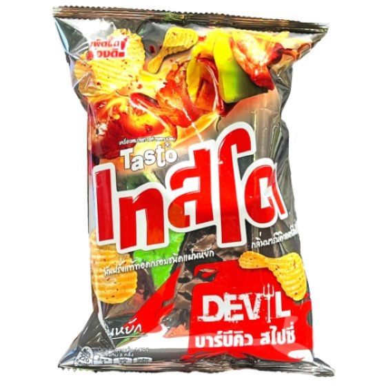 [電子禮券]Big C- Tasto DEVIL BBQ辣味薯片 42克