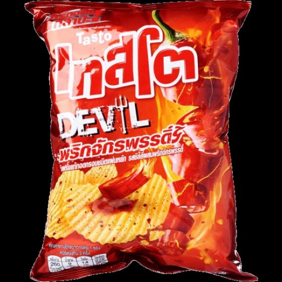 [電子禮券]Big C- Tasto DEVIL 黃帝辣椒味薯片 42克