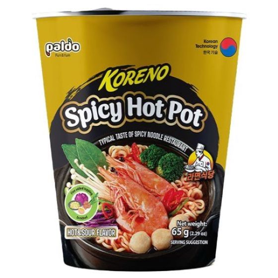 [電子禮券]Big C- Koreno 韓式辛辣火鍋杯麵 65克
