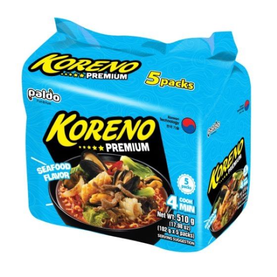[電子禮券]Big C- Koreno 韓式辣海鮮麵 5包裝 (102克x5)
