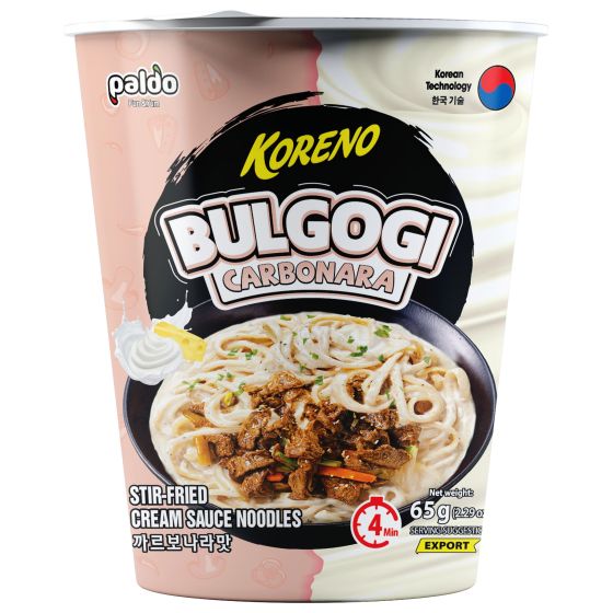 [電子禮券]Big C- Koreno 韓式卡邦尼忌廉奶油味杯撈麵 65克 CR-BC-8936028643306