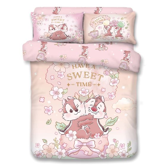 Uji Bedding - 1900針瀛竹卡通床品套裝 - Chip & Dale (多款尺寸) BCS-CD2501-MO