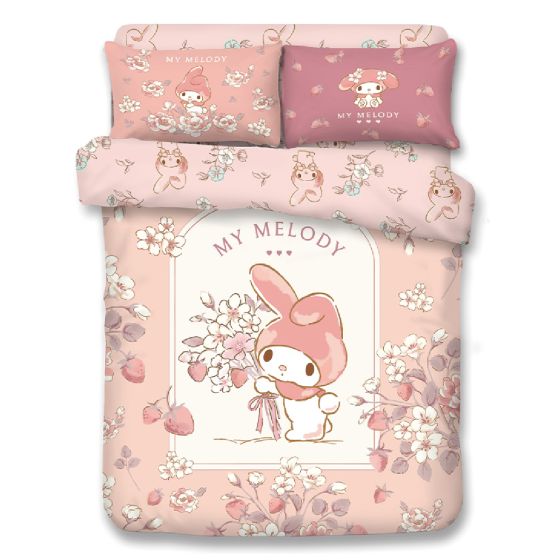 Uji Bedding - 1900針瀛竹卡通床品套裝 - My Melody (多款尺寸) BCS-MM2502-MO