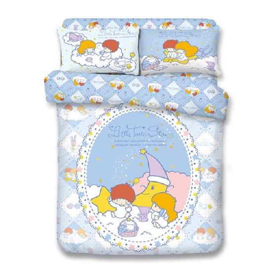 UJI Bedding - 1900 針瀛竹卡通床品套裝 - Little Twin Stars (多款尺寸) BCS-TS2401-MO