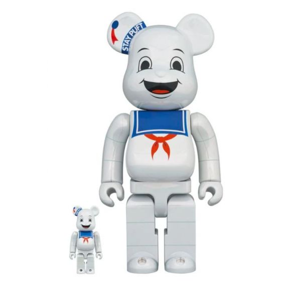 Be@rbrick- Stay Puft Marshmallow Man 400% & 100%