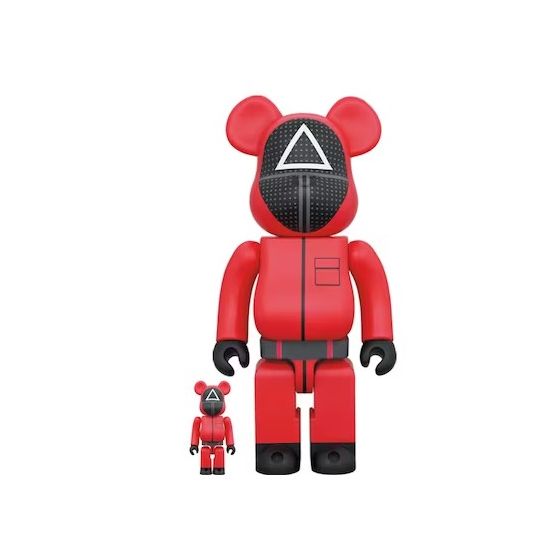 Be@rbrick - Squid Game Guard (Triangle) 100% & 400% Set