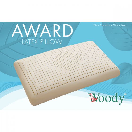 Woody - 馬來西亞 100% 全天然皇牌乳膠枕 BIGAP64