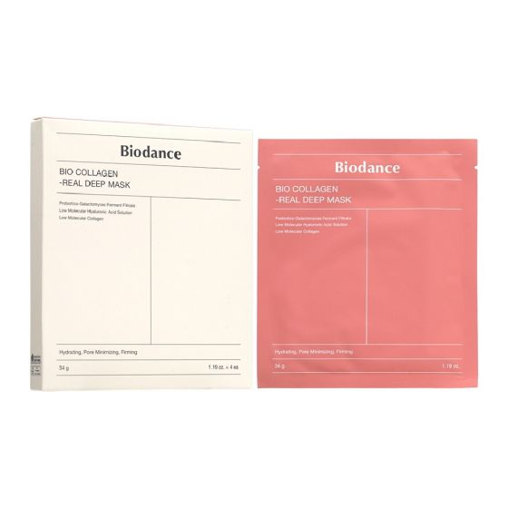 Biodance - 膠原蛋白實感深層全效面膜 4片 CR-BIO_COLLAGEN_MK