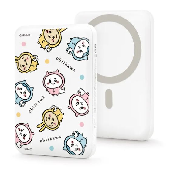 GARMMA - Chiikawa 磁吸無線行動電源 10000mAh [櫻花 / 混色] BK39925_ALL