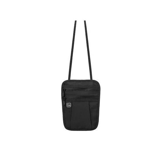 Go Travel - Classic Passport Pouch (604.101) (Black/Beige)