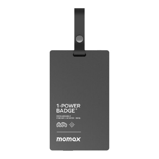 Momax - 1-Power Badge+ 流動電源 FIND MY 全球定位器 BR16 BR16D