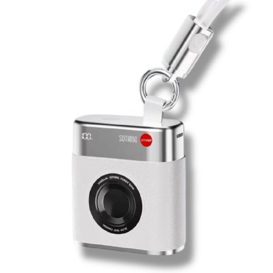 [3C CCC 認證] Sothing - 向物「迷你小相機」10000mAh 22.5W 快充流動電源 (自帶充電線) DSHJ-S-2504 [白色] BX43610_WH