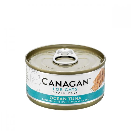 Cangan - 吞拿魚 無穀物貓罐頭 75g (原箱12罐) Can-WetTuna