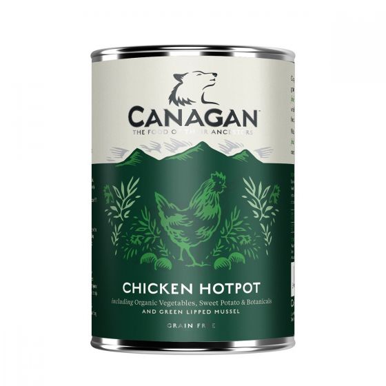 Canagan - 無穀物主食狗罐頭 *雞肉配方* (400G) Green #020309 CANA-CCH