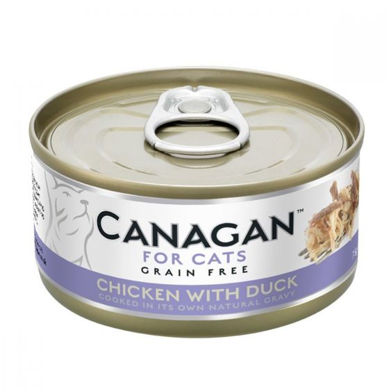Canagan - 雞肉伴鴨肉貓罐頭 (75g) #WK75 CANA-WK75