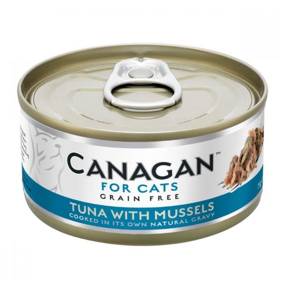Canagan - 吞拿魚伴青口貓罐頭 (75g) #WM75 CANA-WM75