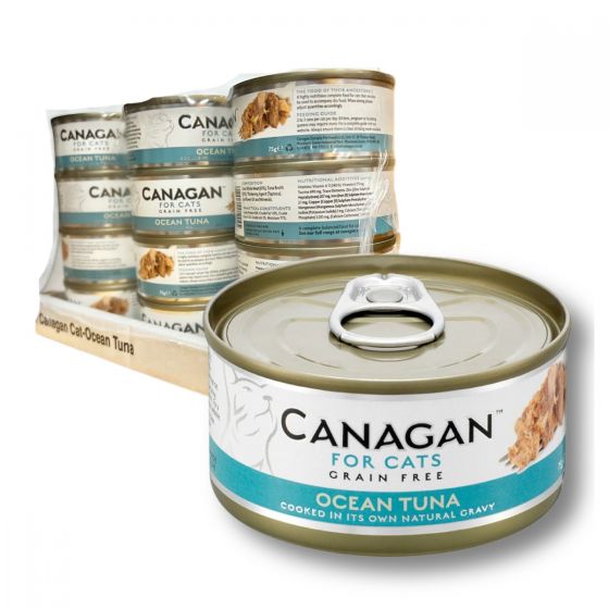 Canagan - 吞拿魚貓罐頭 (75g x 12罐) #WT75_12 CR-CANA-WT75-12
