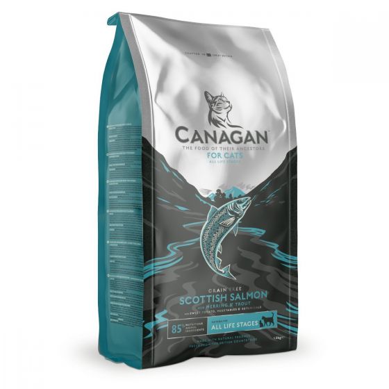 Canagan - 原之選 無穀物蘇格蘭三文魚貓糧配方(4kg) #ZS4 #000390 CANA-ZS1-40