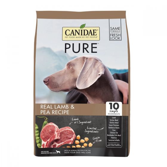 咖比 - 無穀物元素成犬配方狗糧(羊肉+豌豆) (4磅 / 12磅 / 24磅) Canidae-GFPDF-LP