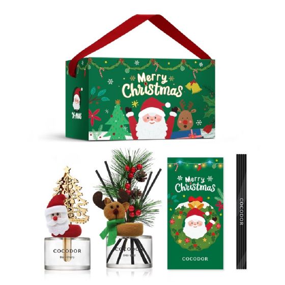 Cocod'or - 聖誕節香薰禮品套裝 Black Cherry + Flower Market 2件裝 CC-XMAS-DIFF