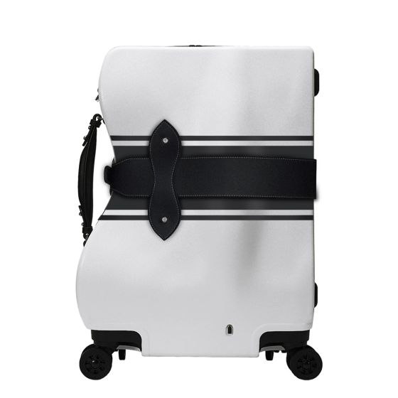 OOKONN - 奥空圓形手提行李箱 - 20吋登機規格 (白色/黑色) CE-20-BE-41-BK-all