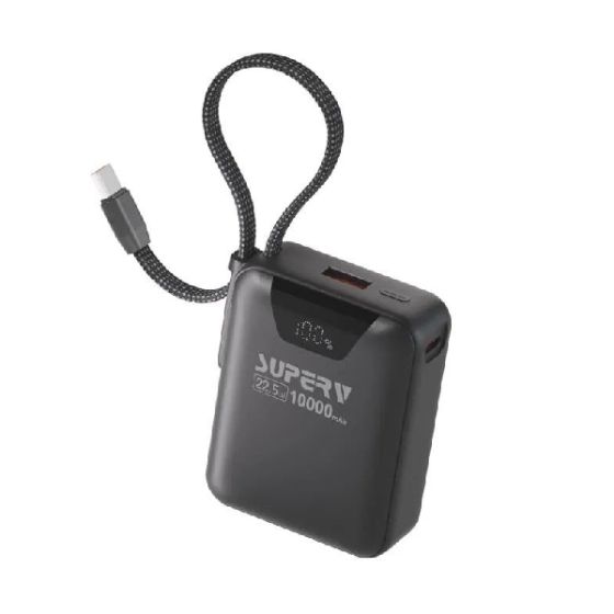 [3C 認證及可追溯二維碼] SUPERV - Power 15 便攜式移動電源 10000mAh 22.5W [多款顏色] CH65417_ALL