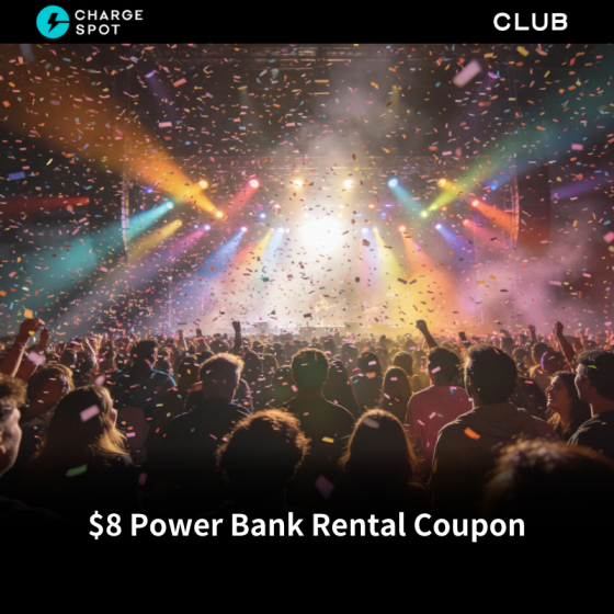 The Club 金卡會員尊享 - $8 CHARGESPOT 充電券