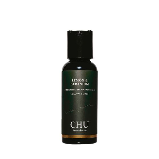 CHU Aromatherapy - 檸檬與天竺葵⼿部免洗抗菌液 (50ml / 500ml) CHU-DHHS-OL-MO