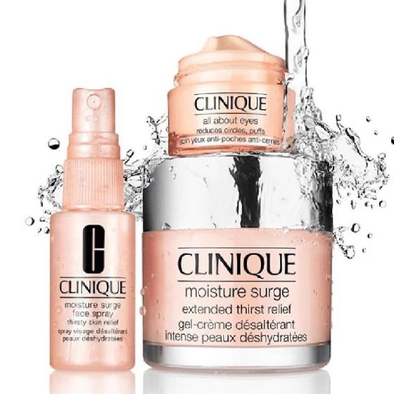 CLINIQUE - 倩碧水嫩保濕潤膚三件套裝 CR-CLQ-MST-SRG-SET