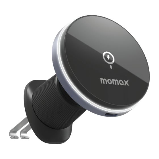 Momax - Q.Mag Mount 5 15W 磁吸無線充電車用出風口支架 CM25A CM25A