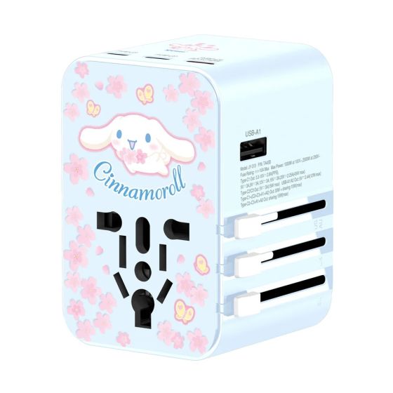 XPower X Cinnamoroll TA45B 45W 6-Output PD 3.0/PPS Travel Adapter