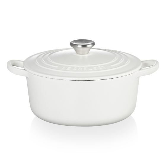 Le Creuset 圓形琺瑯鑄鐵鍋 22厘米 Cotton CR-21001224314461