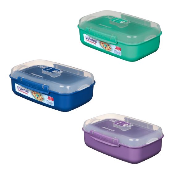 (紐西蘭製造) Sistema 微波爐1.25L盒2件裝 (顏色隨機) CR-21114X2