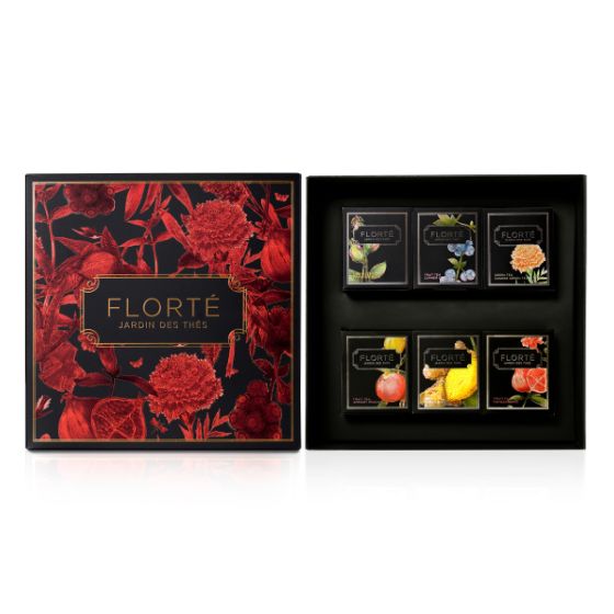 [電子換領券] Florté -大理花禮盒(6款迷你茶套裝) CR-24XMAS-FLT01