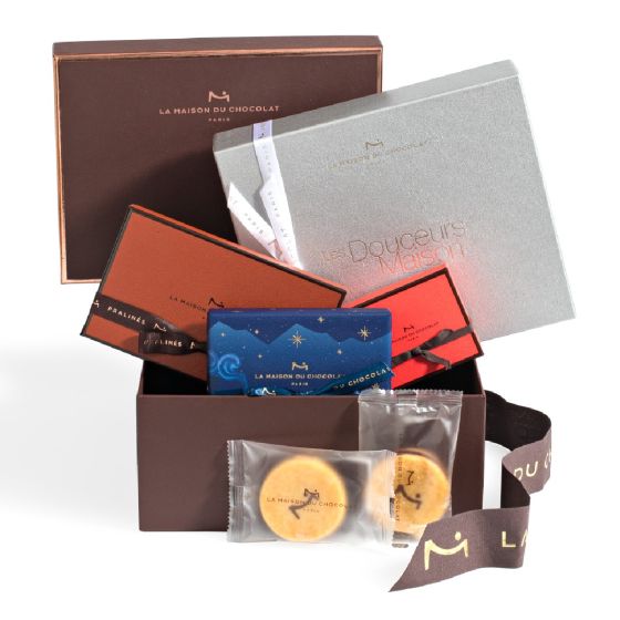 LA MAISON DU CHOCOLAT - 聖誕樂園長方禮籃 CR-24XMAS-LM06