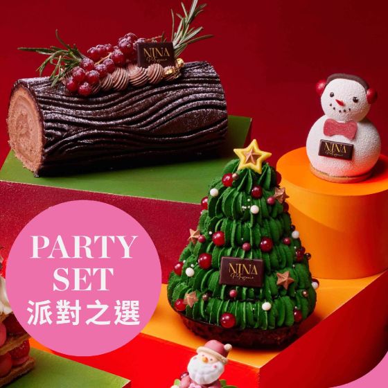 如心酒店集團 - Nina Patisserie 聖誕糕點組合 (6件) CR-24XMAS-NINACK06