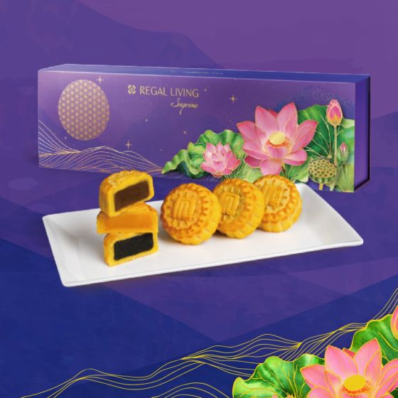[電子換領券] 富豪酒店 - 迷你奶黃三色賞 (6個裝) CR-25MAF-RH04