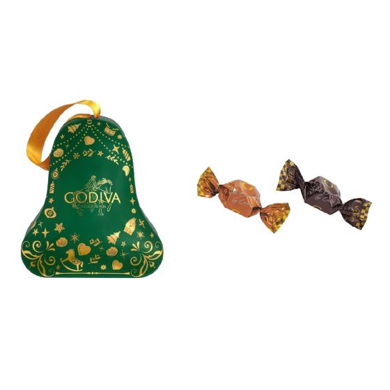 GODIVA - 聖誕吊飾G Cube 松露巧克力禮盒3顆裝 CR-25XMAS-GD01