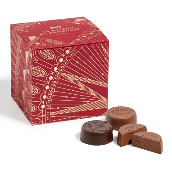 [電子換領券] LA MAISON DU CHOCOLAT - 節日雜錦朱古力禮盒 CR-25XMAS-LM04