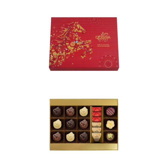 GODIVA - 新年巧克力禮盒18顆裝 CR-26CNY-GD03
