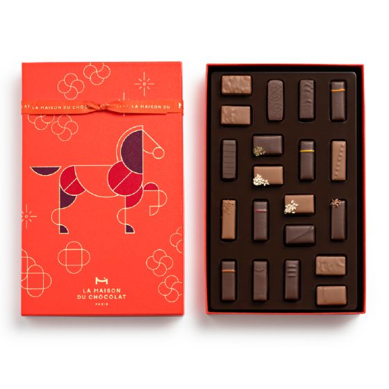 [電子換領券] LA MAISON DU CHOCOLAT - 萬駿齊鳴禮盒 CR-26CNY-LM02