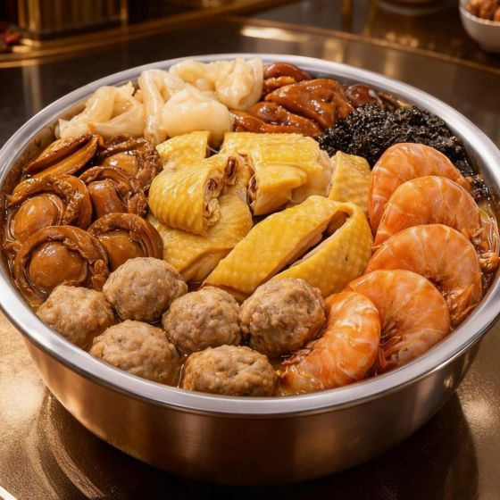 [電子換領券]LUBUDS - 至尊鮑魚鵝掌盆菜（六人用） CR-26CNY-LUB12